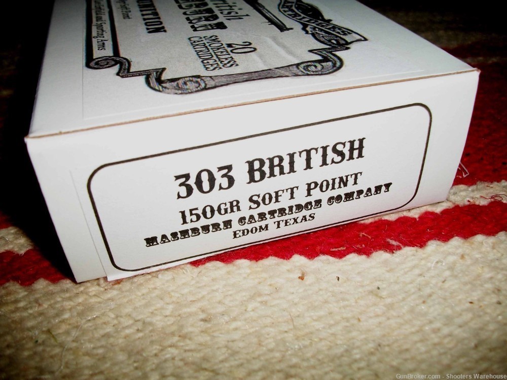 303 British 150gr SP Mashburn Cartridge Company 20rds-img-1