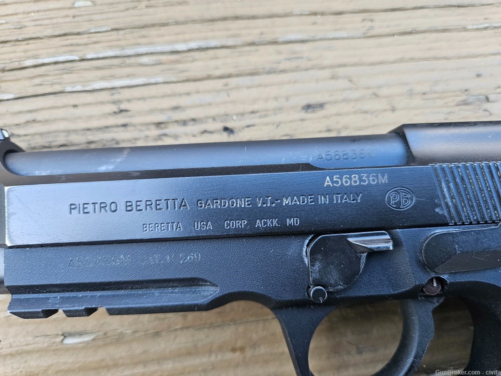 Beretta 96A1 40S+W 3-10rd. Mags Box+Papers Made in Italy-img-6
