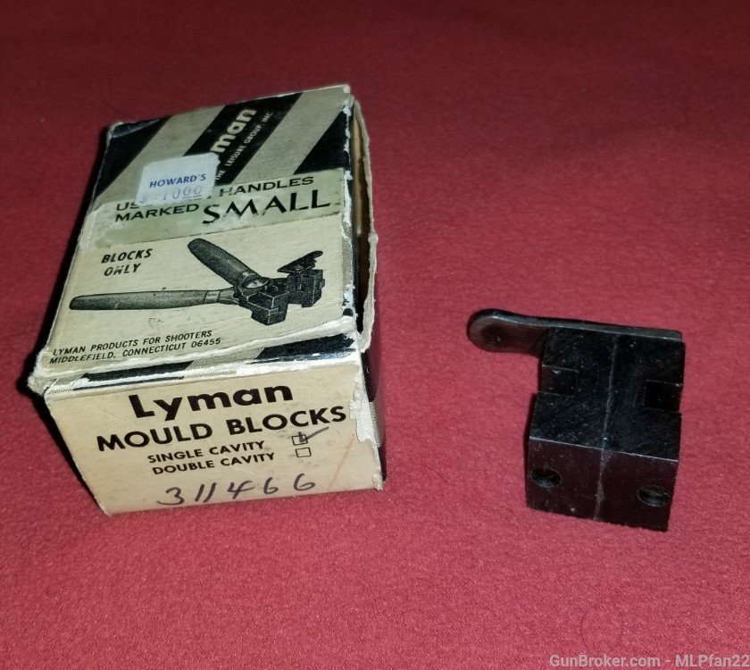 Lyman Mould blocks 311466 152 grain round nose 30 caliber with gas check-img-0