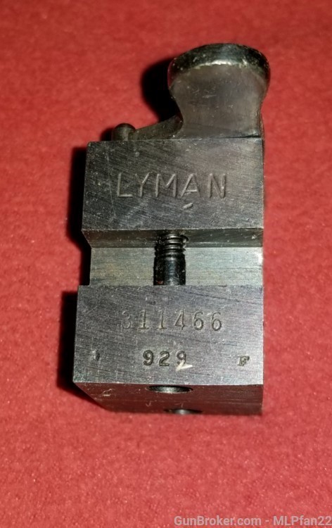 Lyman Mould blocks 311466 152 grain round nose 30 caliber with gas check-img-1
