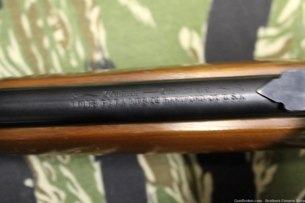 Colt Courier 22LR Semi Auto Rifle w/ Weaver Scope Hard to find-img-7