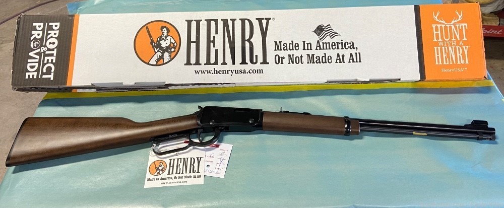 HENRY LEVER ACTION  22 RIFLE-img-0