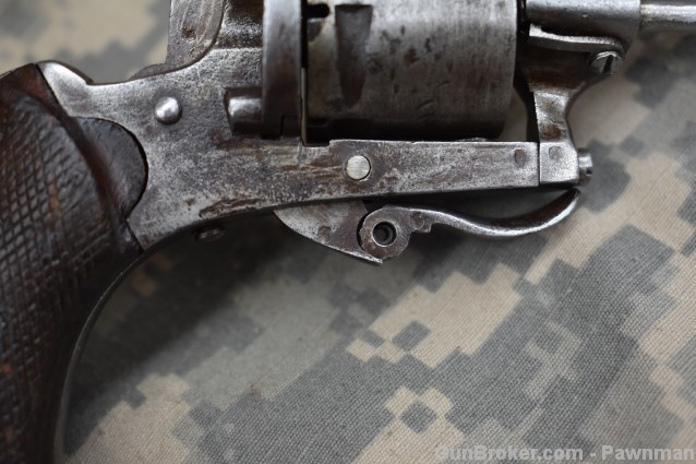 Belgian "Guardian American" 7mm pinfire revolver-img-6