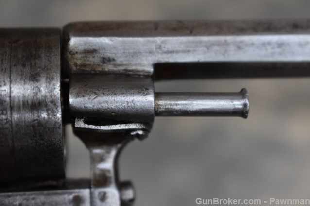Belgian "Guardian American" 7mm pinfire revolver-img-11