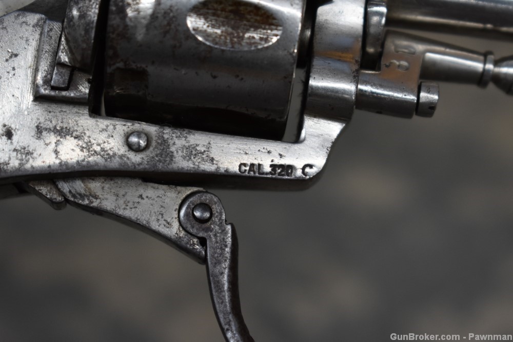 Belgian spur trigger .32 caliber revolver-img-2