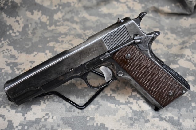 WW2 Remington Rand 1911A1 German marked-img-0