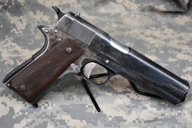 WW2 Remington Rand 1911A1 German marked-img-1