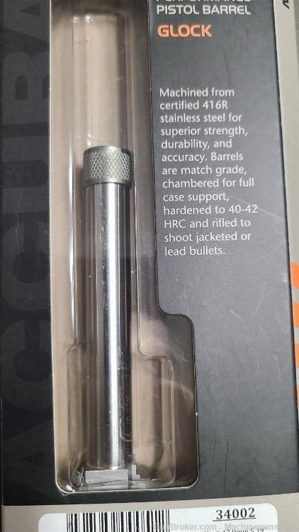 StormLake threaded barrel for Glock 17 1/2x28-img-2