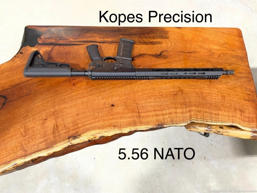 New Kopes Precision 5.56 NATO AR Rifle Made in TX, Right Hand SCR-img-3