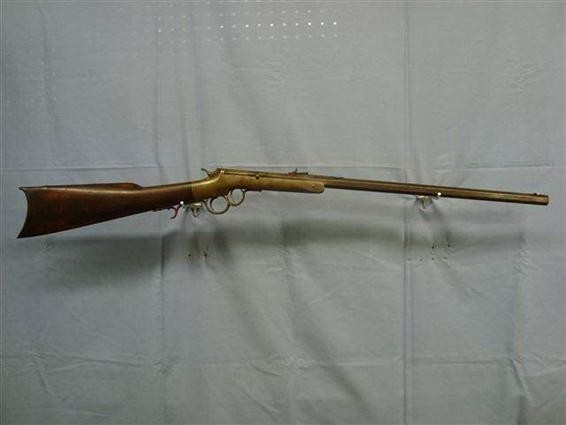 Frank Wesson two trigger rifle in 32 rimfire-img-0