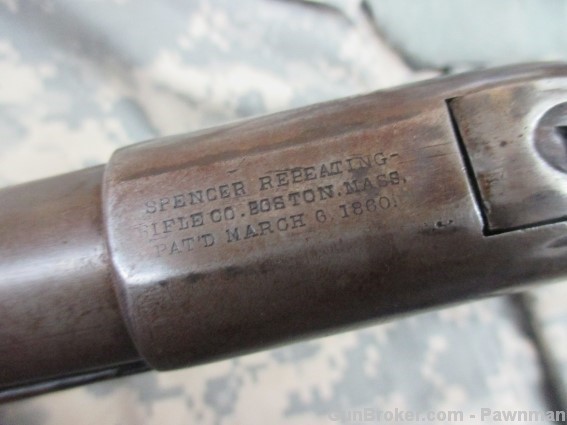 Spencer 1860 Saddle Ring Carbine  in 56-56 Spencer-img-29