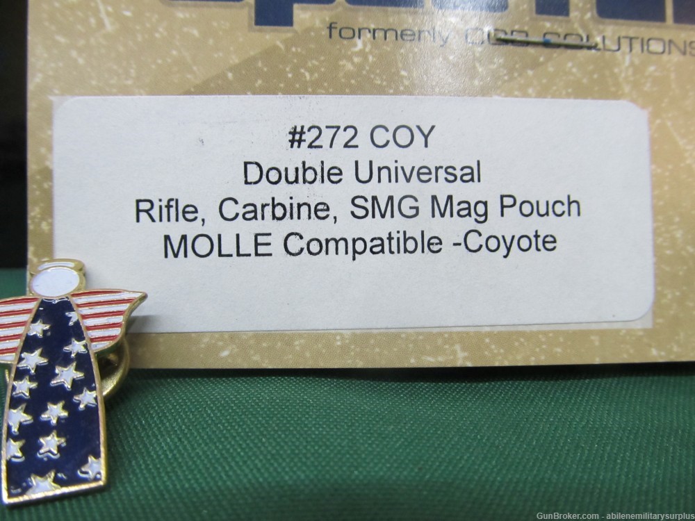 Ammo Pouch Coyote Brown Double Magazine Pouch Specter Gear 2x2 Magazine-img-2