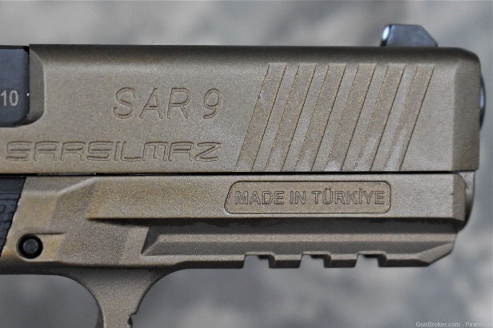 Sarsilmaz SAR9 in 9mm NEW! Bronze finish-img-5