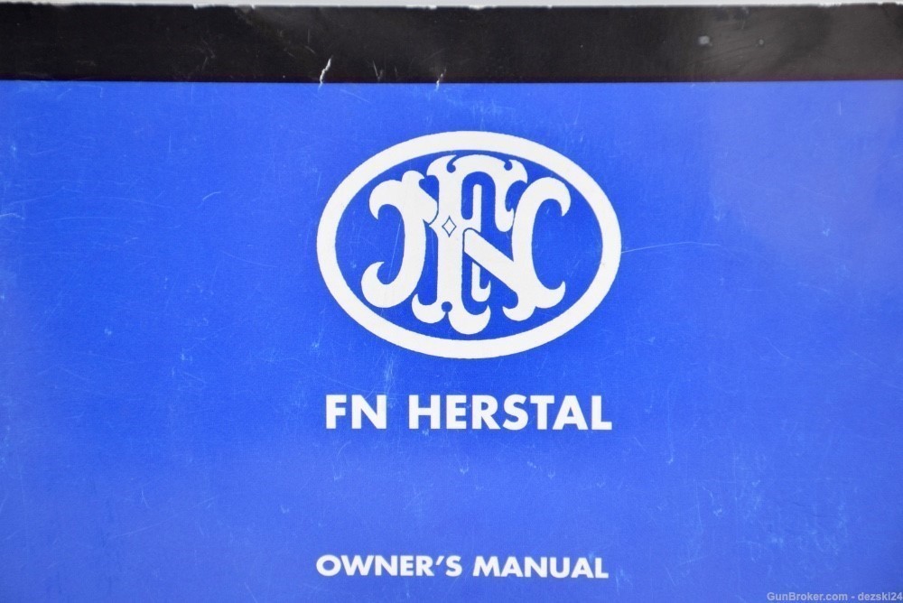 FNH FN PS90 RIFLE MANUAL/INSTRUCTION BOOKLET 5.7 X 28MM RARE FNH ARMORERS-img-1