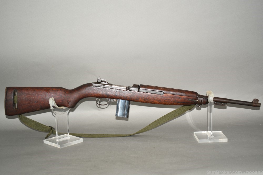 Inland Division USGI M1 Carbine Semi Auto Rifle 30 Carb WWII 6-44-img-0