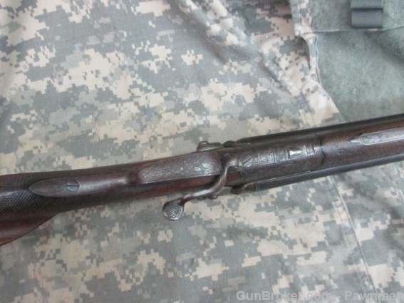 German Vogel Drilling rifle/shotgun  9.3x72R/16G-img-10