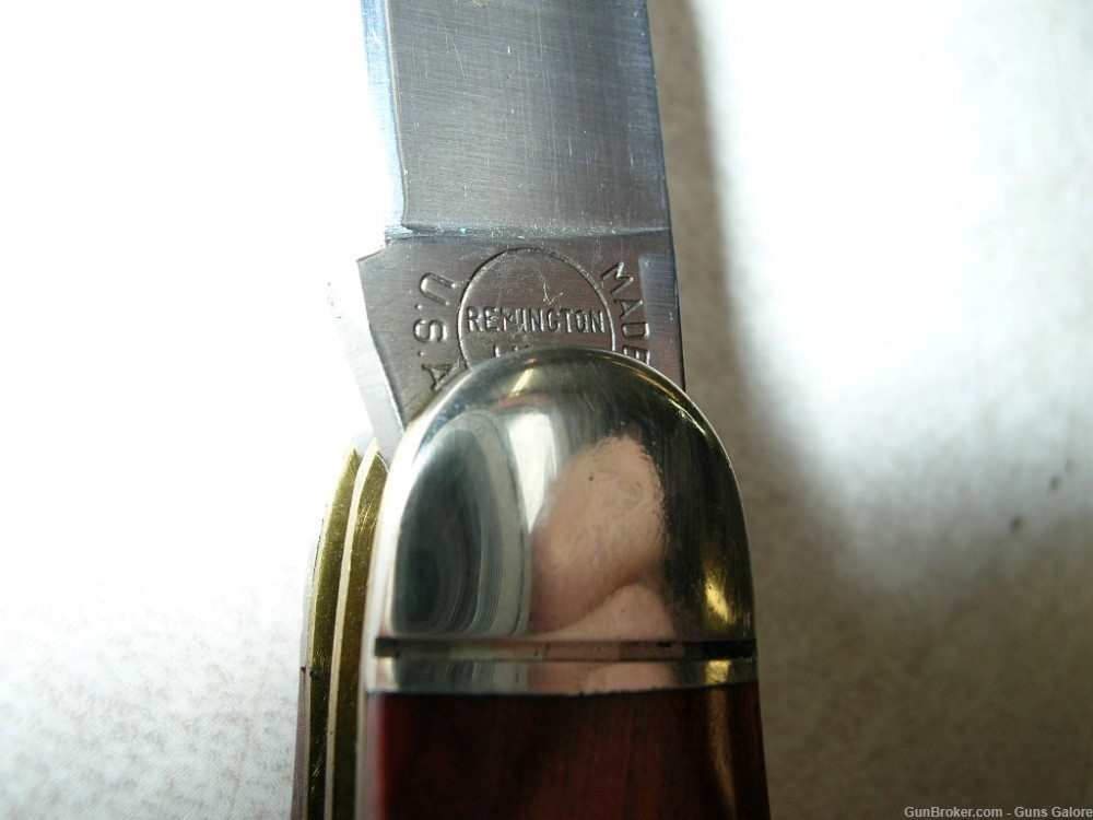 Remington 1997 Lumberjack Bullet knife NEW IN BOX R-4468-img-9