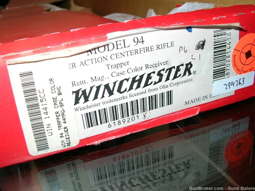 Winchester model 94 AE Trapper 16" Color Case receiver IN BOX-img-36