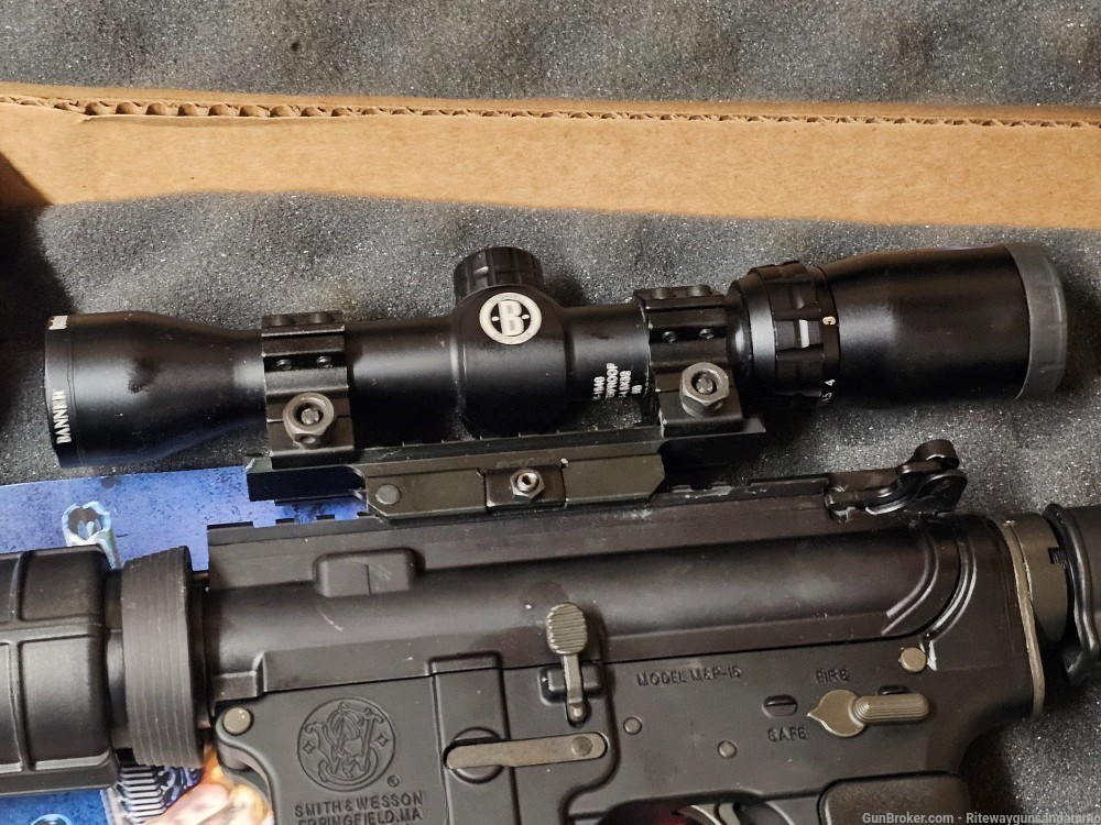 Smith and Wesson M&P15 300AAC 300 Whisper with Bushnell Scope-img-1