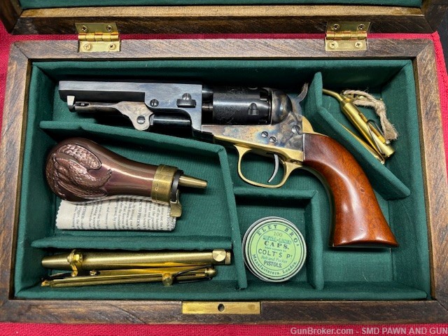 Uberti 1849 Pocket Black Powder Revolver 31 Caliber Reproduction-img-1
