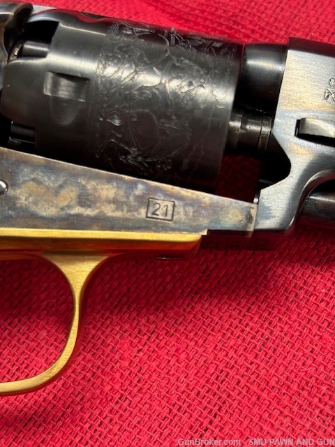 Uberti 1849 Pocket Black Powder Revolver 31 Caliber Reproduction-img-15