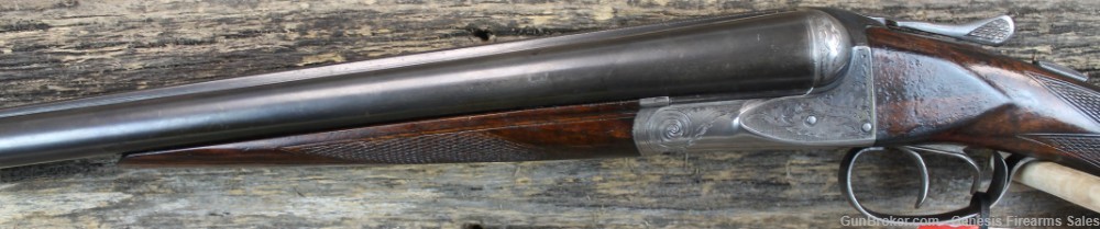 A.H. Fox side by side Double Barrel 12GA Shotgun AE Grade-img-6