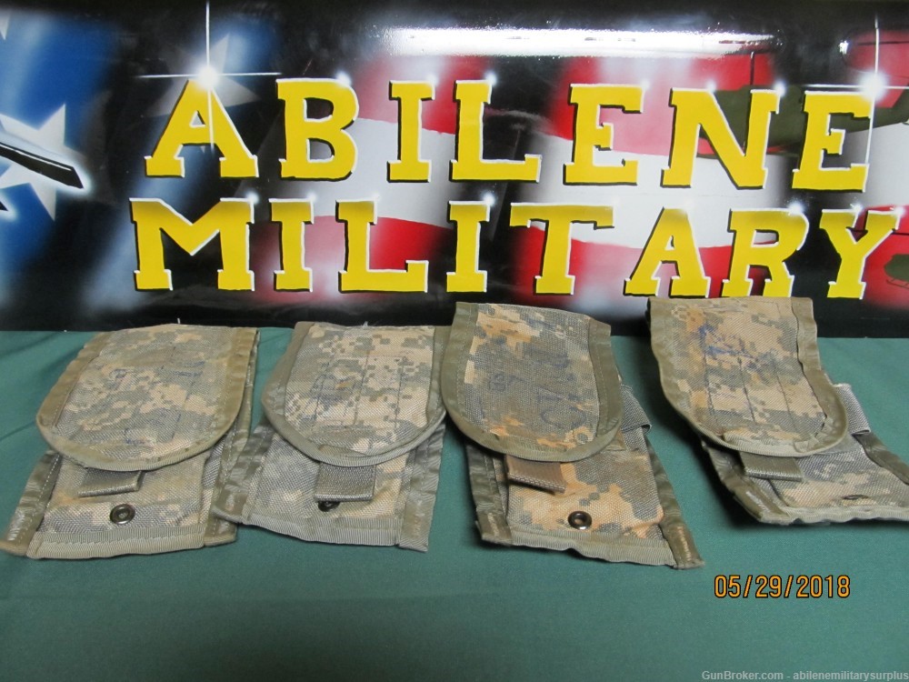 Ammo Pouch Double ACU Molle Two Magazine Pouch 4 Each-img-0