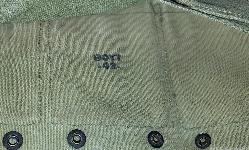 USGI WWII BAR web magazine belt Boyt 42 original-img-3