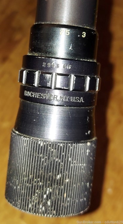 Bausch and Lomb Balvar 8A scope, rings, & mount-img-1
