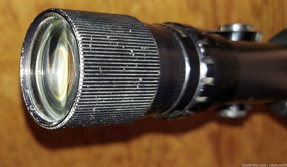 Bausch and Lomb Balvar 8A scope, rings, & mount-img-3