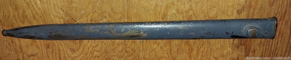 1909 Argentine mauser bayonet scabbard-img-0