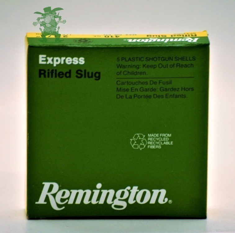 410 Bore Remington EXPRESS RIFLED SLUGS Hard Hitting MAX 410 SLUG 5 RDS-img-2