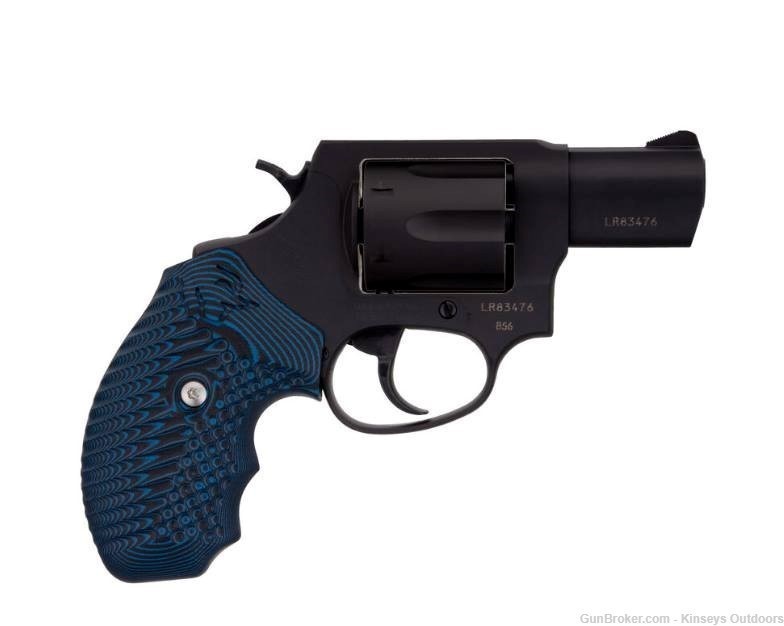 Taurus 856 Revolver 38 Spl. 2 in. Black Blue Cyclone Grip 6 rd.-img-0
