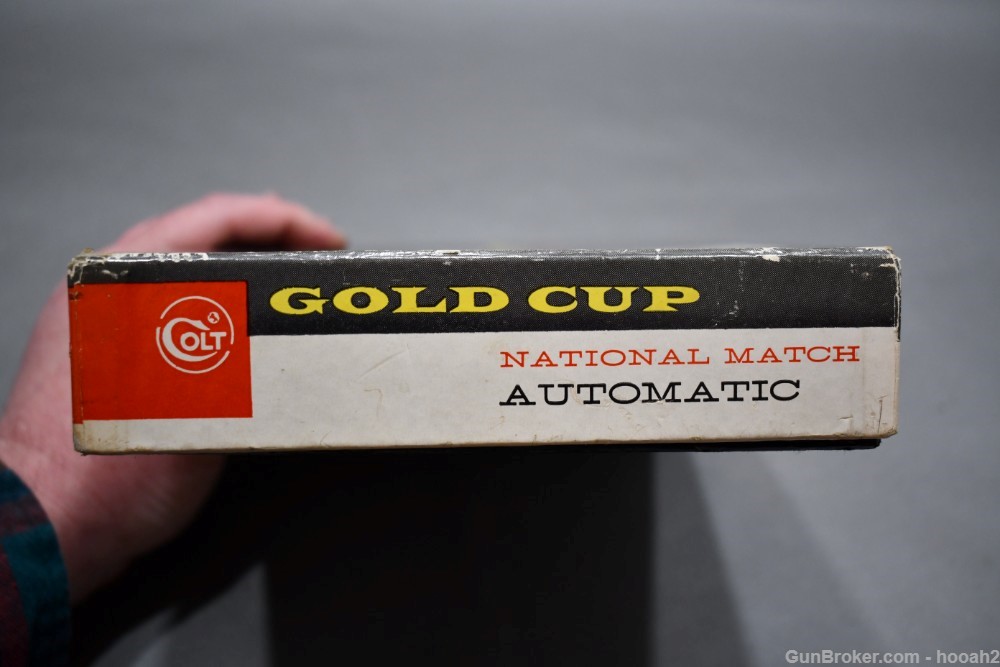 Nice Colt Gold Cup National Match 1911 45 ACP Pistol W Box 1967 C&R-img-49