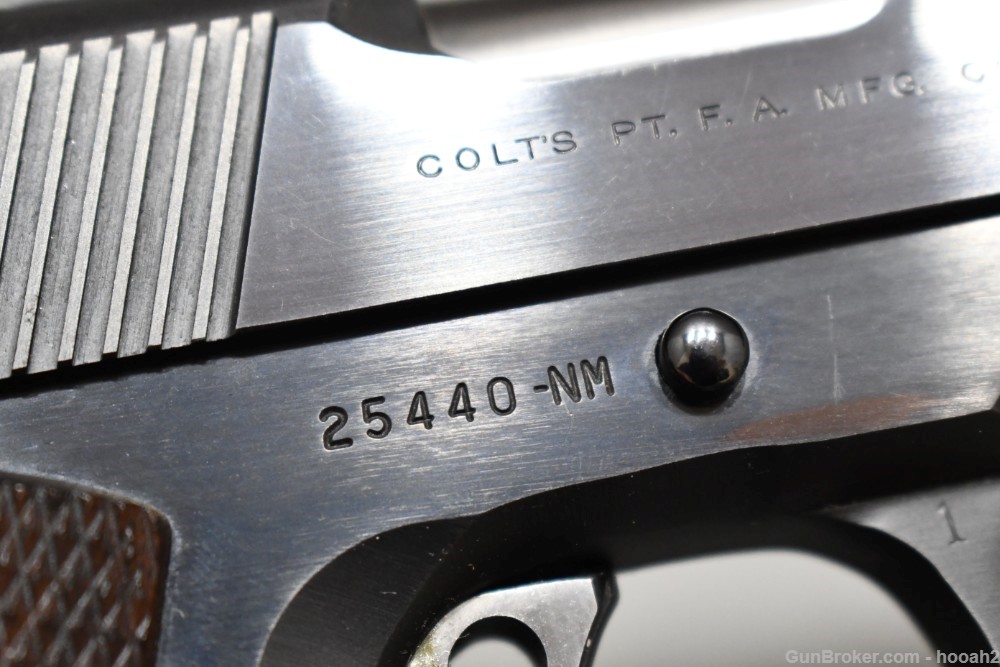 Nice Colt Gold Cup National Match 1911 45 ACP Pistol W Box 1967 C&R-img-32