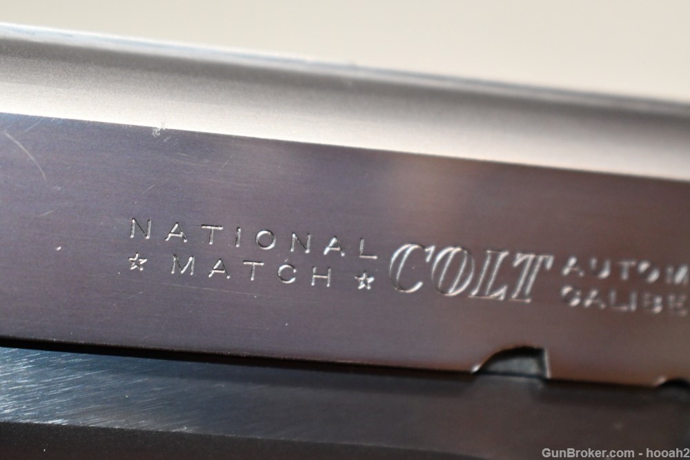 Nice Colt Gold Cup National Match 1911 45 ACP Pistol W Box 1967 C&R-img-37