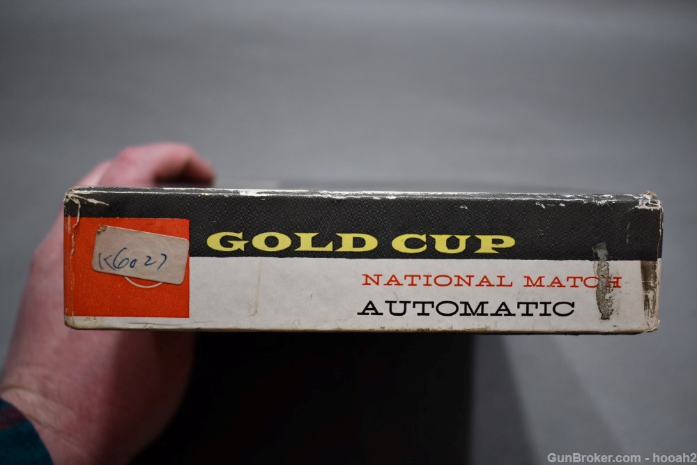 Nice Colt Gold Cup National Match 1911 45 ACP Pistol W Box 1967 C&R-img-47
