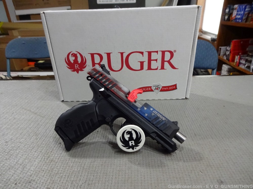 Ruger SR22  .22 LR  American Flag  03642 LIPSEY'S EXCLUSIVE -img-0