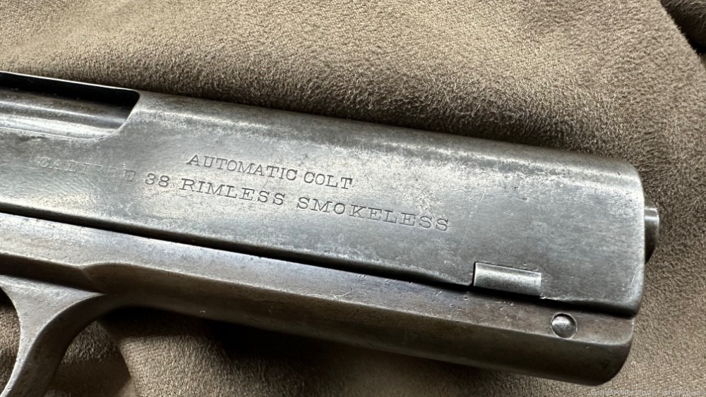 Colt 1903 POCT HAMMER 38 RIMLESS/SMOKELESS-img-7