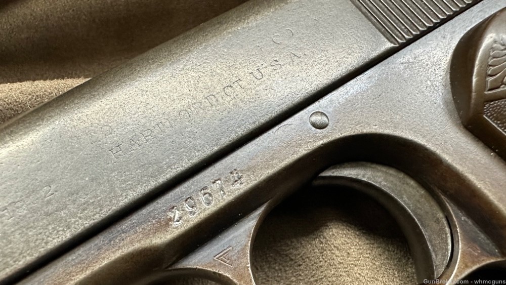 Colt 1903 POCT HAMMER 38 RIMLESS/SMOKELESS-img-3