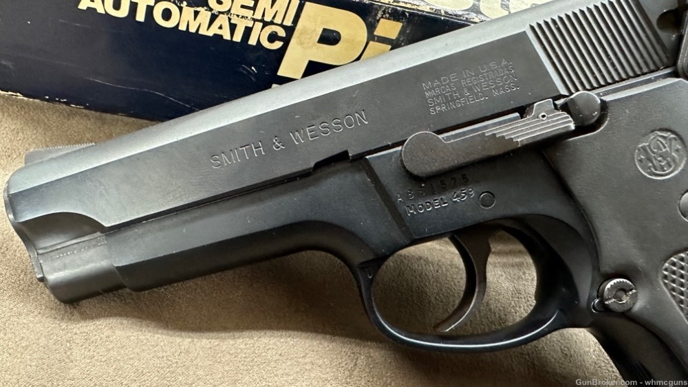SMITH & WESSON 459, 9MM, FBI GOVERNMENT CONTRACT -img-2