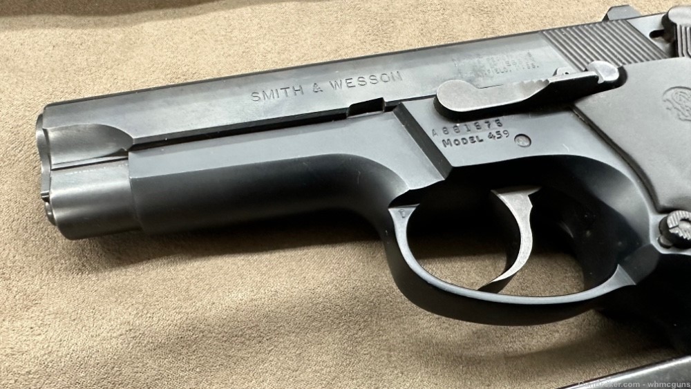 SMITH & WESSON 459, 9MM, FBI GOVERNMENT CONTRACT -img-14