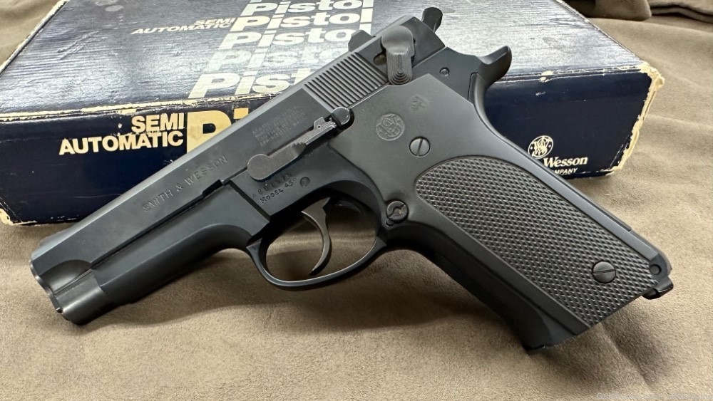 SMITH & WESSON 459, 9MM, FBI GOVERNMENT CONTRACT -img-0