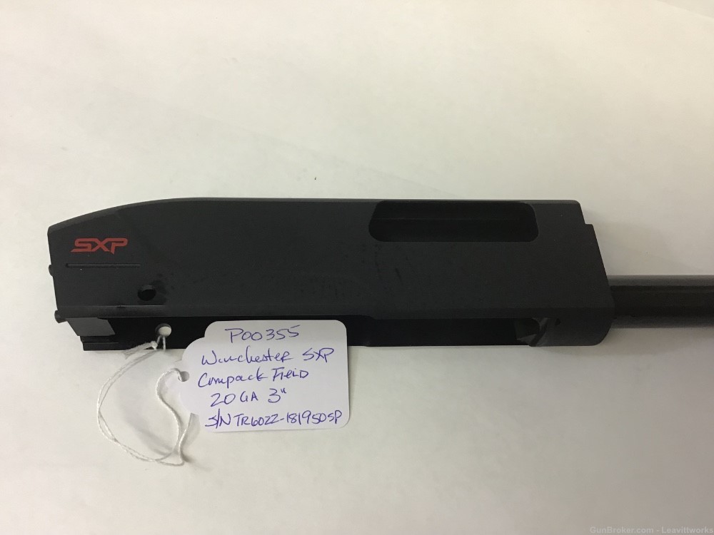 Winchester SXP Compact Field 20 gauge stripped receiver. #355-img-0