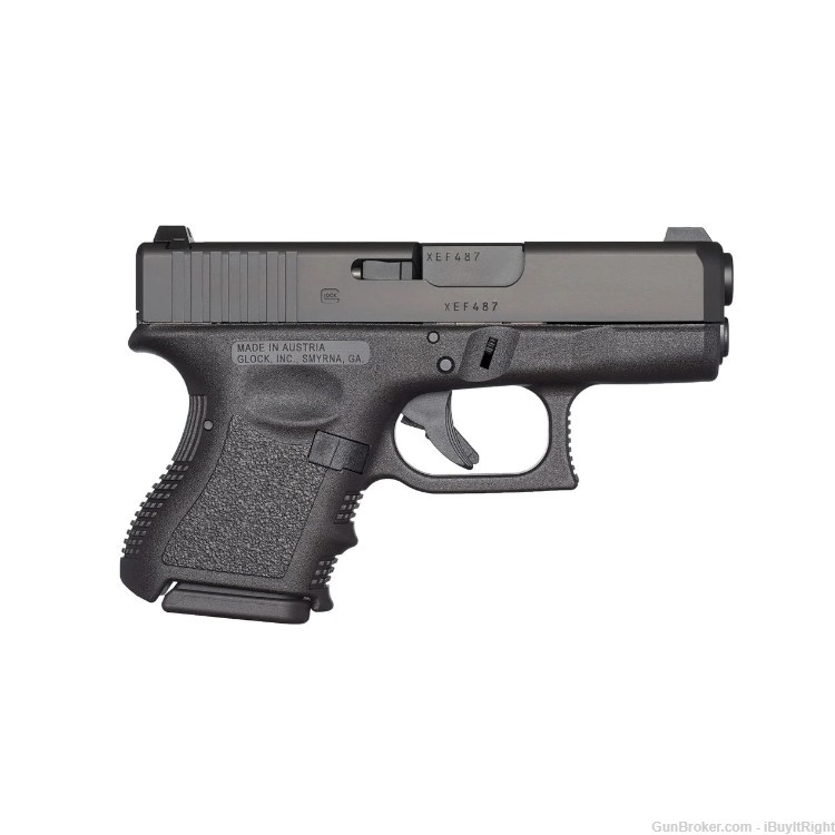 Glock 26 Gen 3 9mm 3.43" Barrel 10 Round Semi-Automatic Pistol-img-0