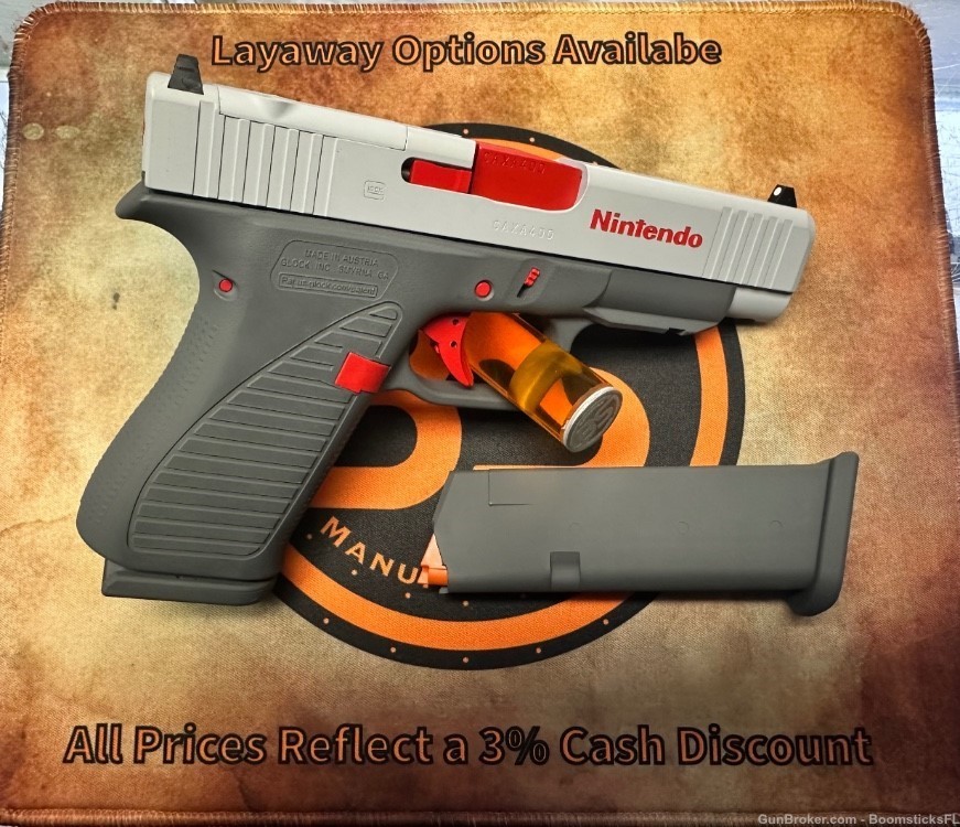 Glock 48 MOS w/ 2 magazines Nintendo Zapper-img-3