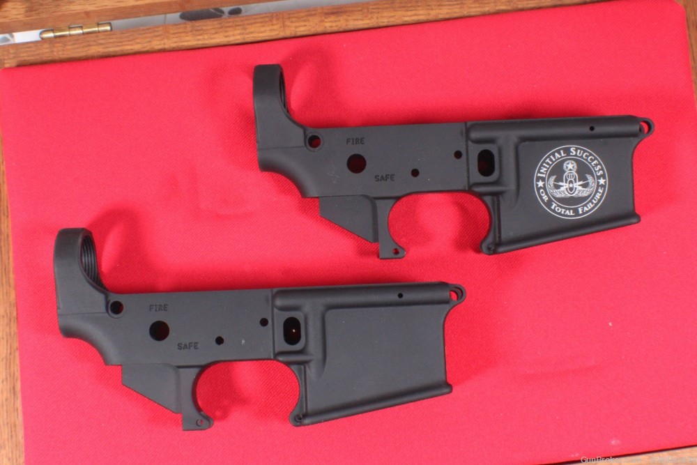 Pair of consecutive MOD1 BKD AR15 BKD-15 Receivers 1 Navy Bomb Disposal EOD-img-4