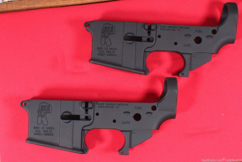Pair of consecutive MOD1 BKD AR15 BKD-15 Receivers 1 Navy Bomb Disposal EOD-img-7