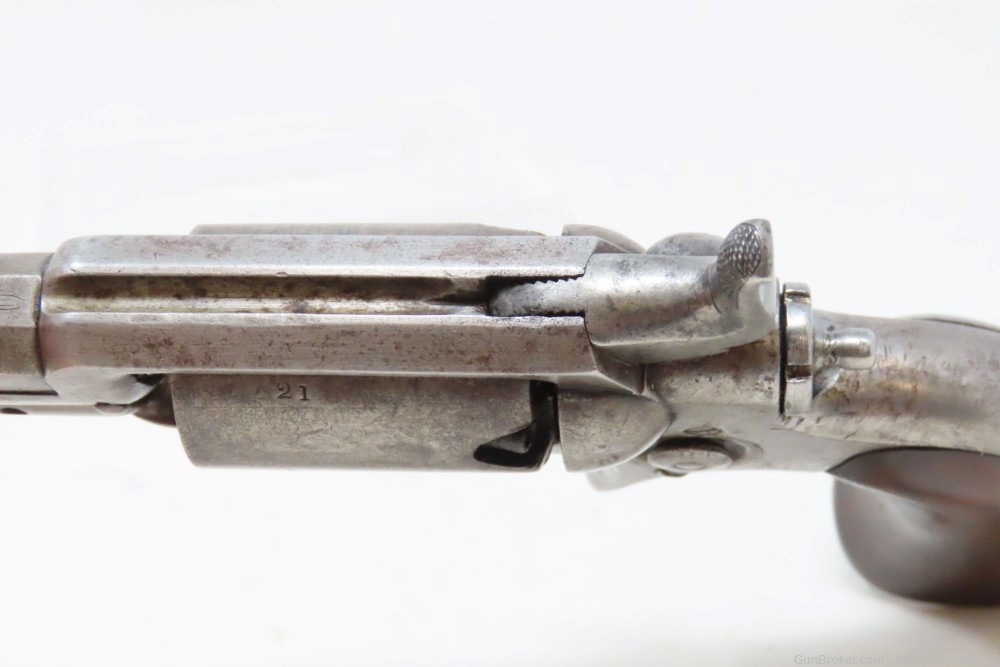 SERIAL NUMBER 21 Colt 1855 ROOT Revolver ANTEBELLUM Antique Low SN Early-img-7