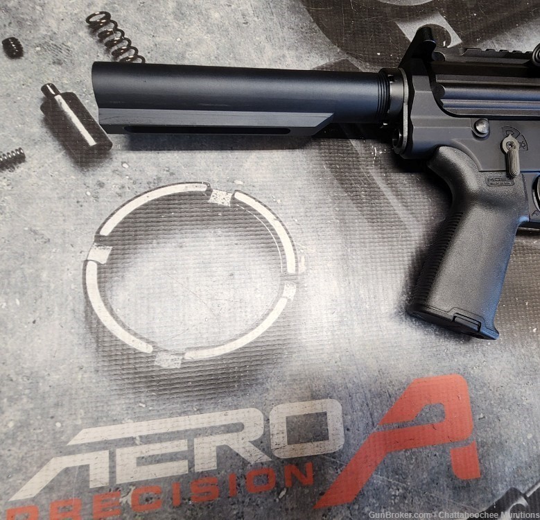 8.6 Blackout M5 AR10 12” Pistol BLK - Aero Precision, Alex Pro, Mos-Tek-img-1